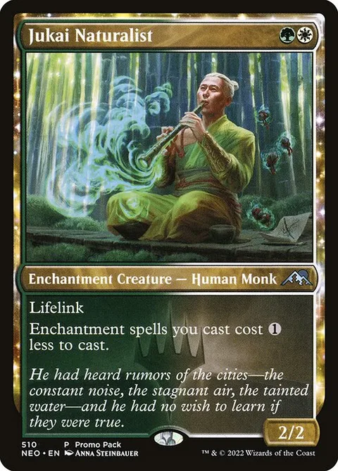 Jukai Naturalist, card 510 from Kamigawa: Neon Dynasty