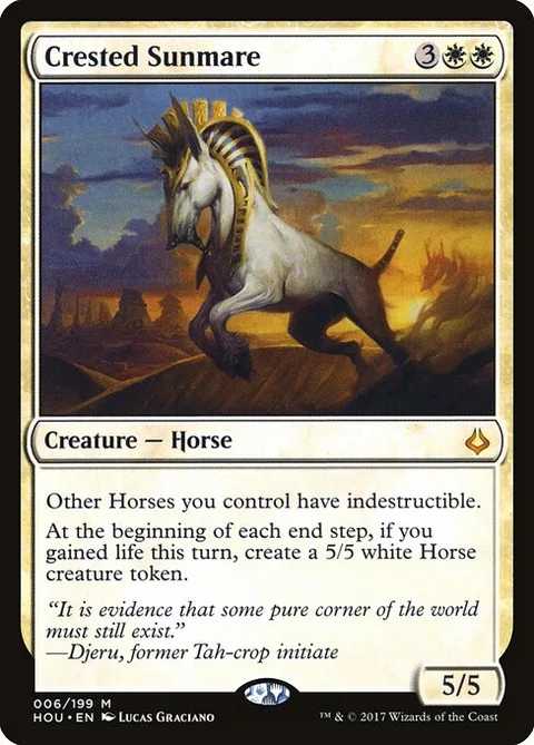 Crested Sunmare, carte 6 de Hour of Devastation