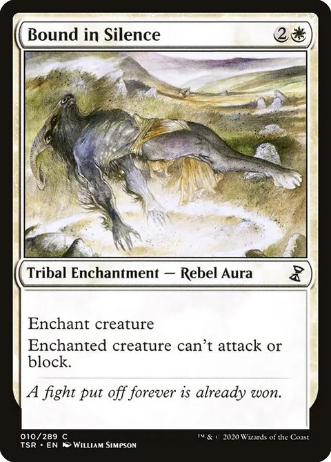 Bound in Silence, card 10 from Time Spiral Remastered