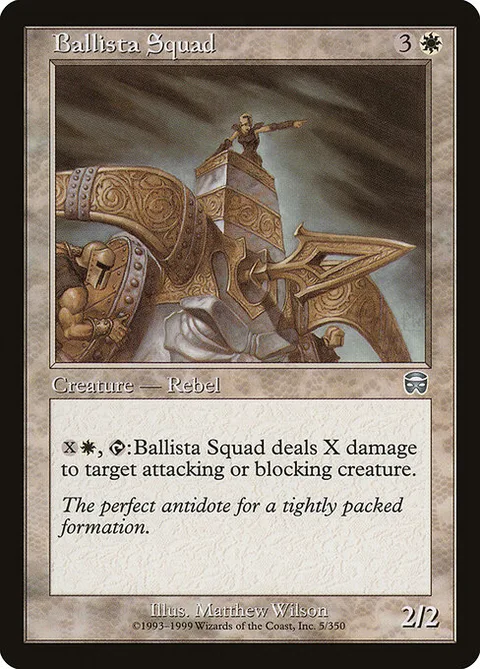 Ballista Squad, carte 5 de Mercadian Masques
