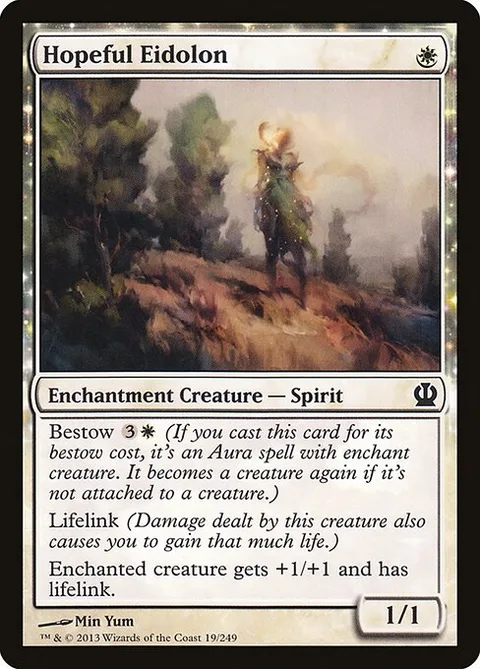 Hopeful Eidolon, card 19 from Theros