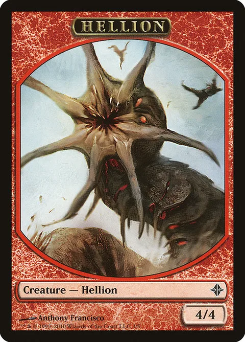 Hellion, card 3 from Rise of the Eldrazi Tokens