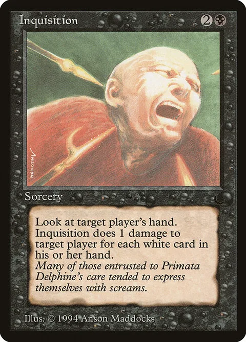 Inquisition, card 47 from The Dark