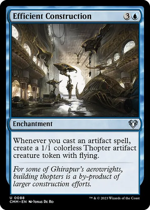 Efficient Construction, card 88 from Commander Masters