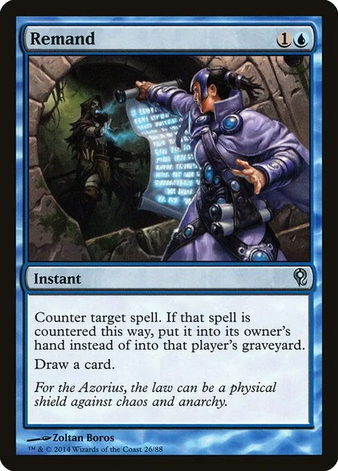 Remand, card 26 from Duel Decks: Jace vs. Vraska