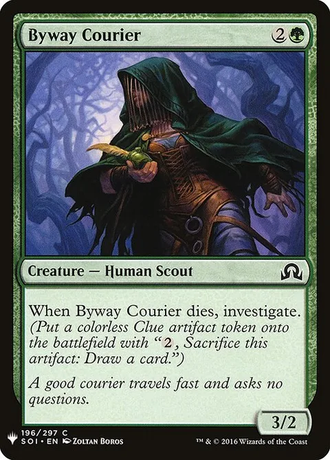 Byway Courier, carte SOI-196 de The List
