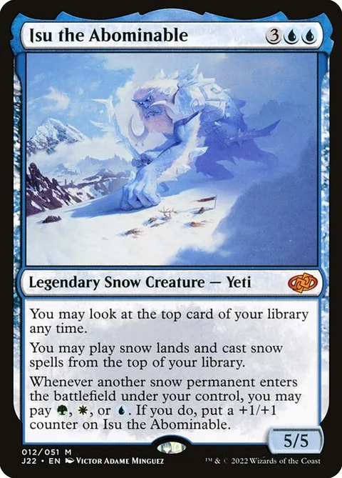 Isu the Abominable, card 12 from Jumpstart 2022