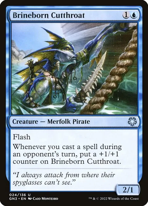 Brineborn Cutthroat, carte 24 de Game Night: Free-for-All