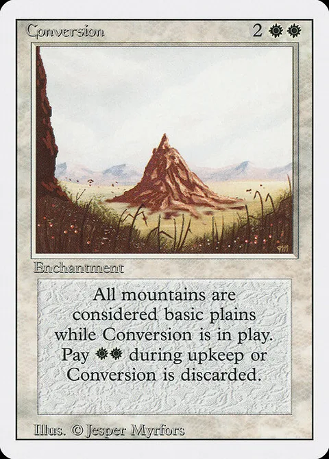 Conversion, card 14 from Revised Edition