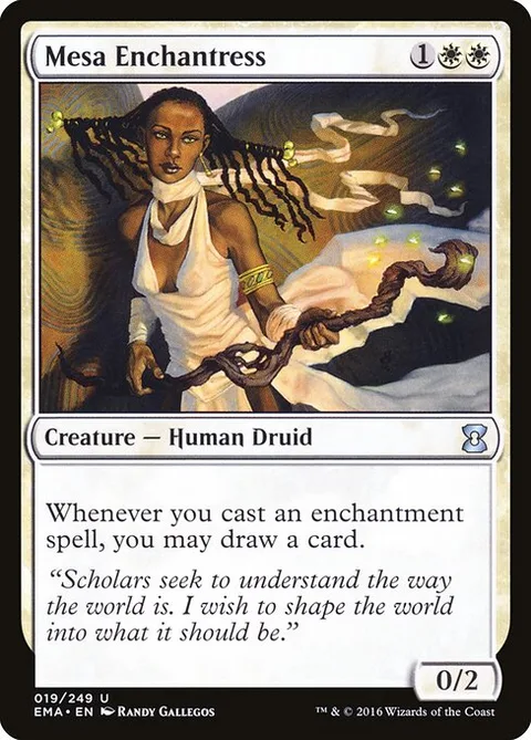 Mesa Enchantress, carte 19 de Eternal Masters