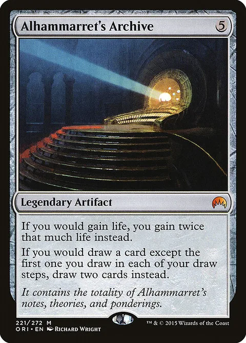 Alhammarret's Archive, carte 221 de Magic Origins
