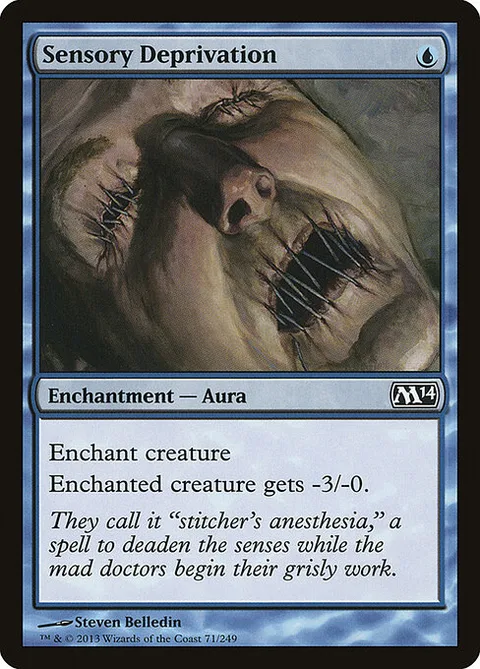 Sensory Deprivation, card 71 from Magic 2014