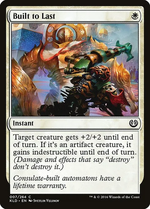 Built to Last, card 7 from Kaladesh