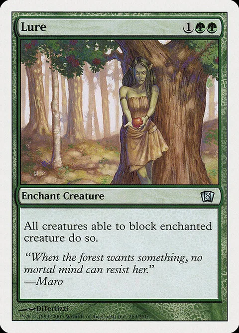 Lure, card 263 from Eighth Edition