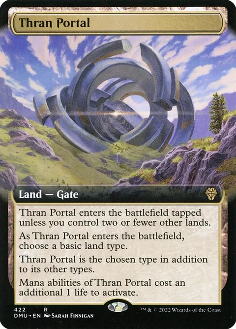 Thran Portal, card 422 from Dominaria United