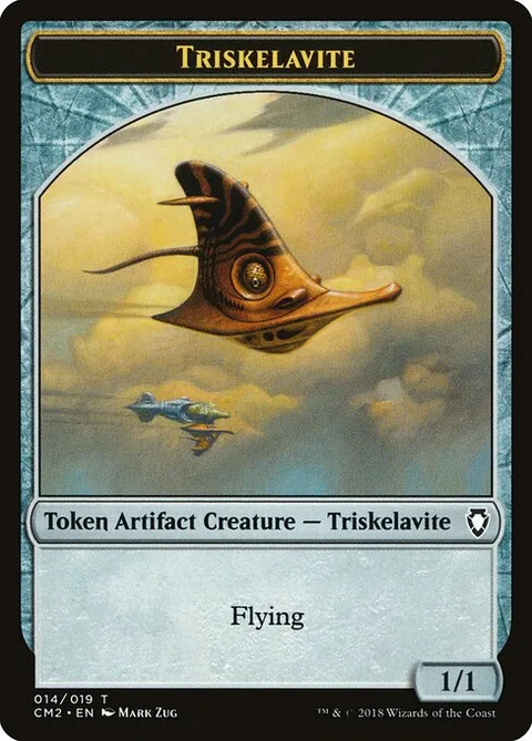 Triskelavite, carte 14 de Commander Anthology Volume II Tokens