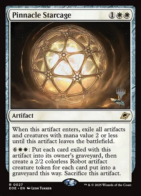 Pinnacle Starcage, carte 27p de Edge of Eternities Promos