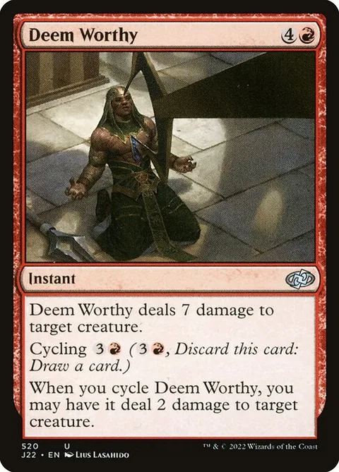 Deem Worthy, card 520 from Jumpstart 2022