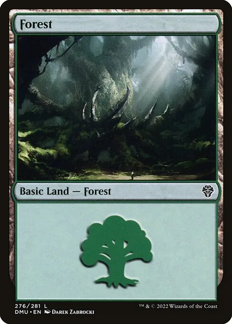 Forest, carte 276 de Dominaria United