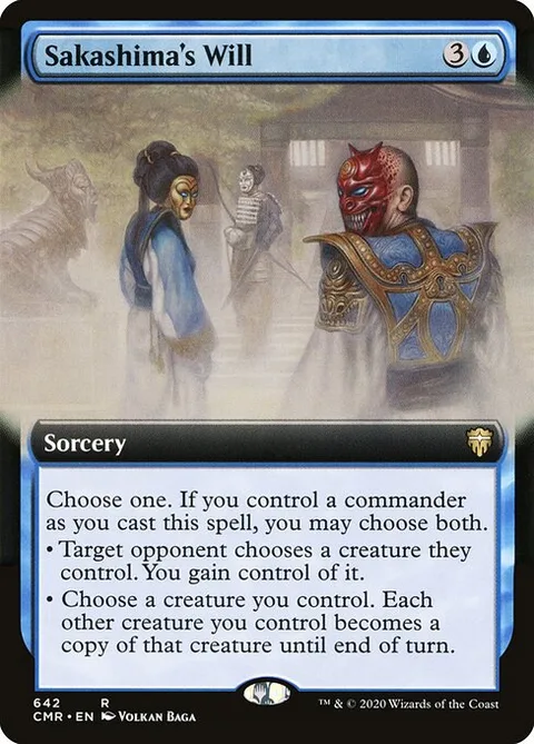 Sakashima's Will, carte 642 de Commander Legends