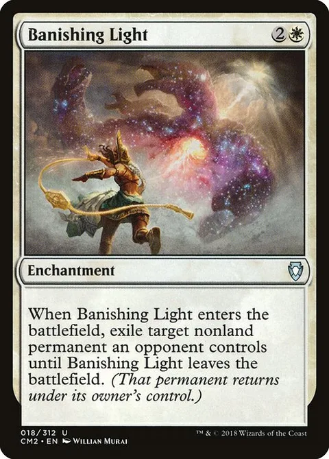 Banishing Light, card 18 from Commander Anthology Volume II
