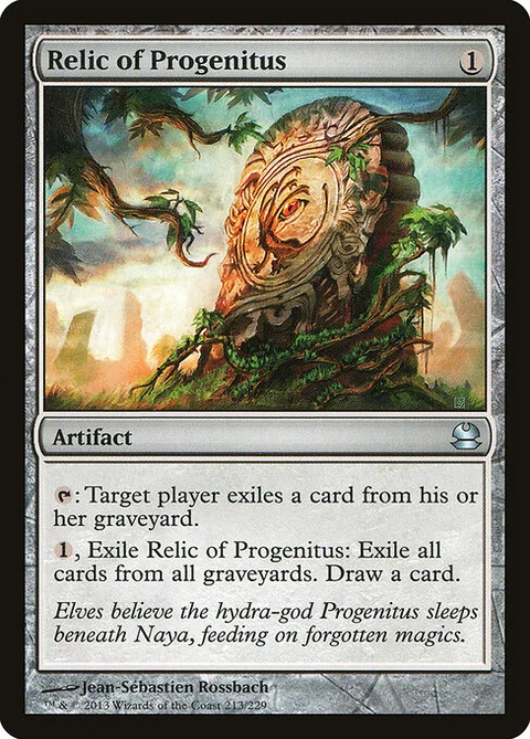 Relic of Progenitus, card 213 from Modern Masters
