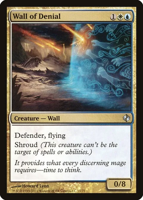 Wall of Denial, carte 11 de Duel Decks: Venser vs. Koth