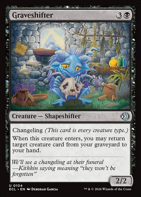 Graveshifter, card 104 from Lorwyn Eclipsed