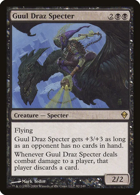 Guul Draz Specter, carte 92 de Zendikar