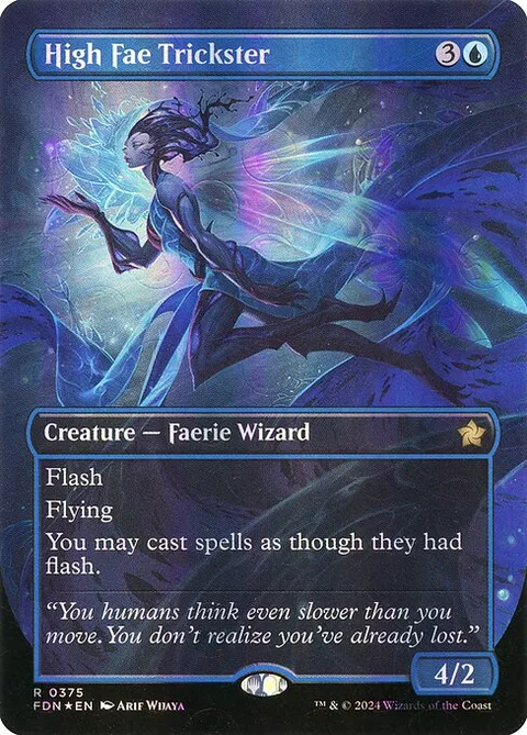 High Fae Trickster, card 375 from Foundations