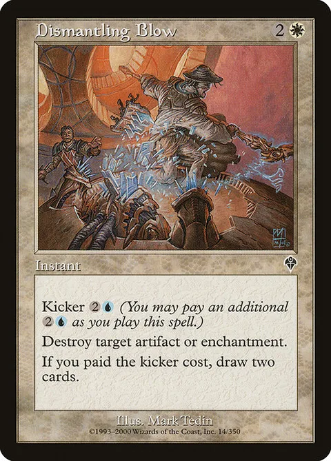Dismantling Blow, carte 14 de Invasion