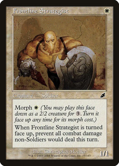 Frontline Strategist, card 15 from Scourge