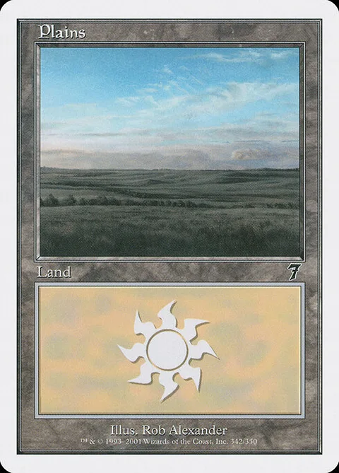 Plains, carte 342 de Seventh Edition