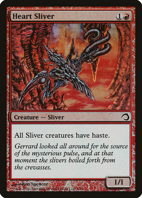 Heart Sliver, carte 7 de Premium Deck Series: Slivers