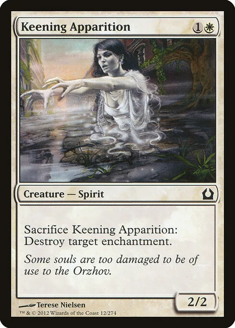 Keening Apparition, card 12 from Return to Ravnica
