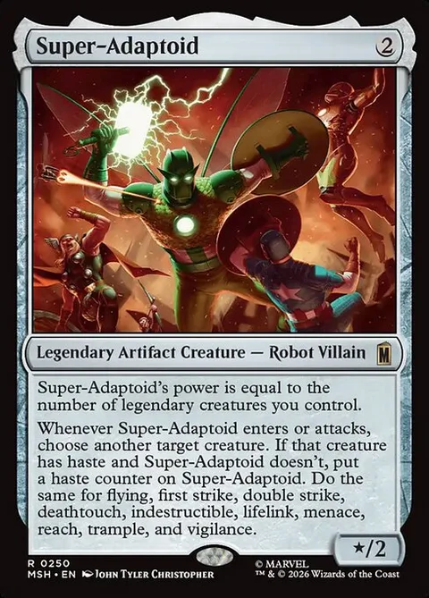Super-Adaptoid, carte 250 de Marvel Super Heroes
