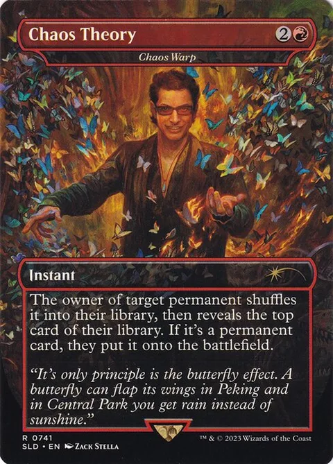 Chaos Warp, card 741 from Secret Lair Drop