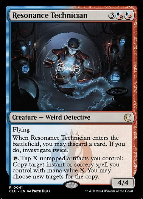 Resonance Technician, carte 41 de Ravnica: Clue Edition
