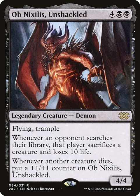 Ob Nixilis, Unshackled, carte 84 de Double Masters 2022