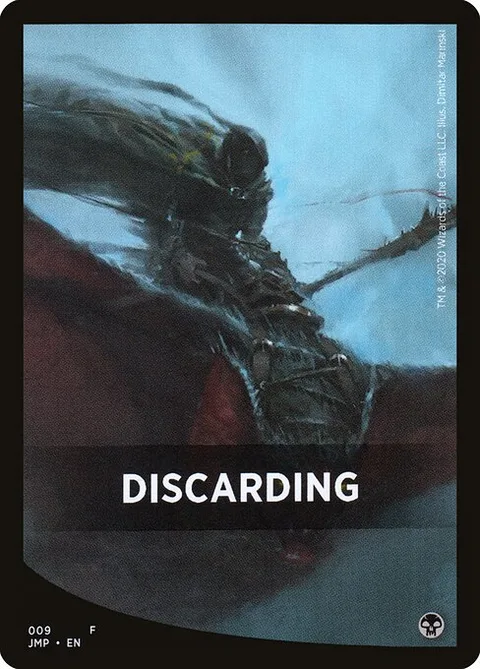 Discarding, card 9 from Jumpstart Front Cards
