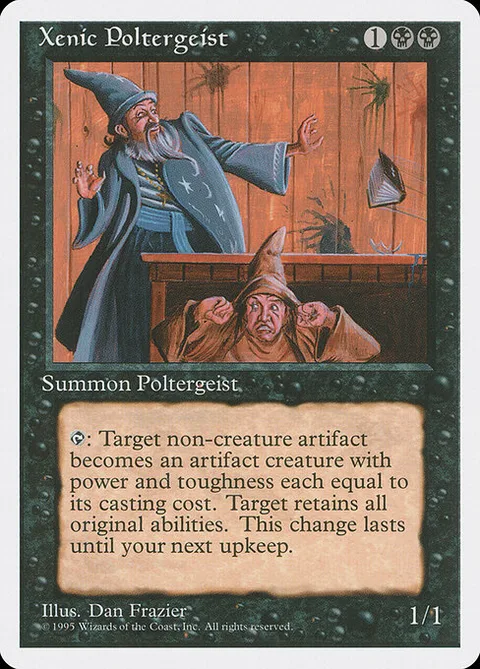 Xenic Poltergeist, carte 173 de Fourth Edition