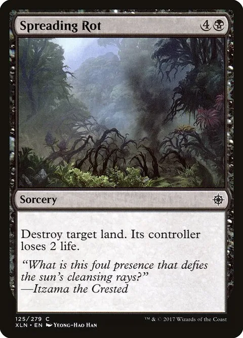 Spreading Rot, carte 125 de Ixalan