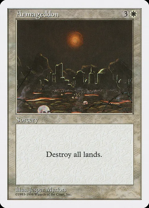 Armageddon, carte 1 de Anthologies