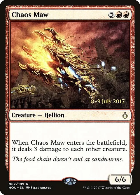 Chaos Maw, carte 87s de Hour of Devastation Promos