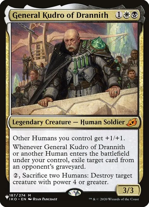General Kudro of Drannith, card IKO-187 from The List