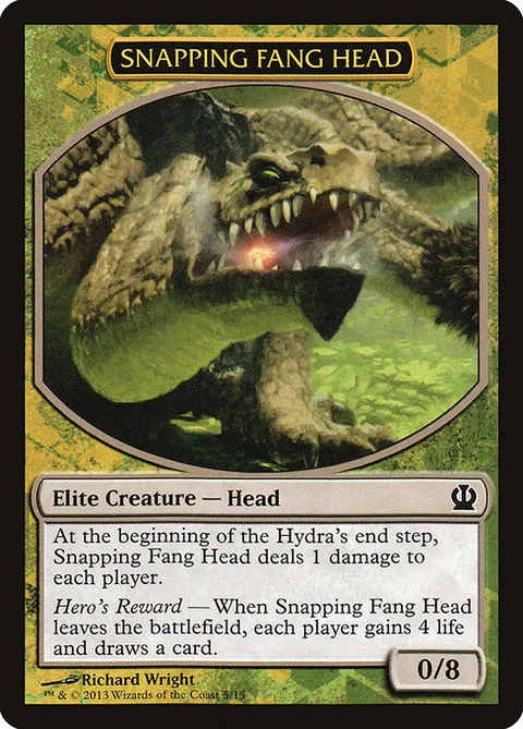 Snapping Fang Head, carte 5 de Face the Hydra