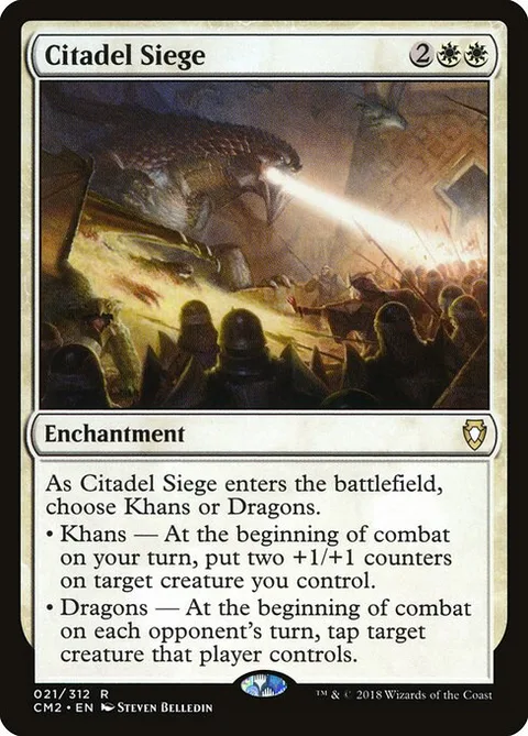 Citadel Siege, carte 21 de Commander Anthology Volume II