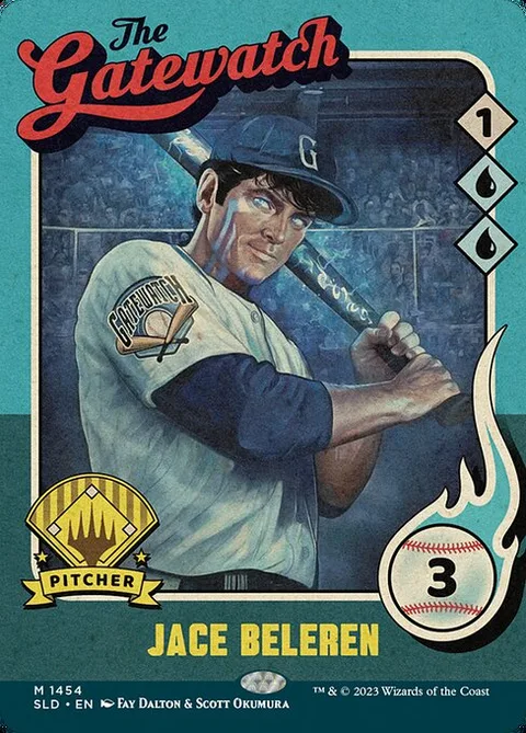 Jace Beleren // Jace Beleren, card 1454 from Secret Lair Drop