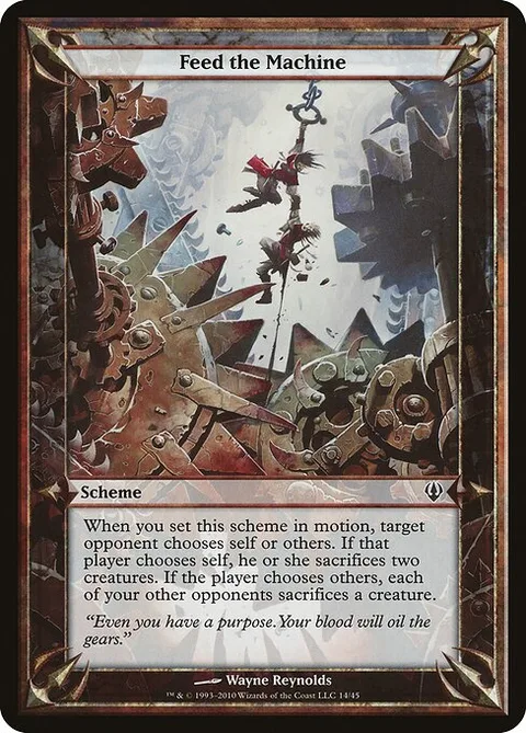 Feed the Machine, carte 14★ de Archenemy Schemes