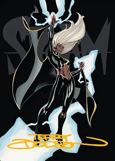 Storm, Windrider // Storm, Windrider, carte 30 de Marvel Super Heroes Art Series